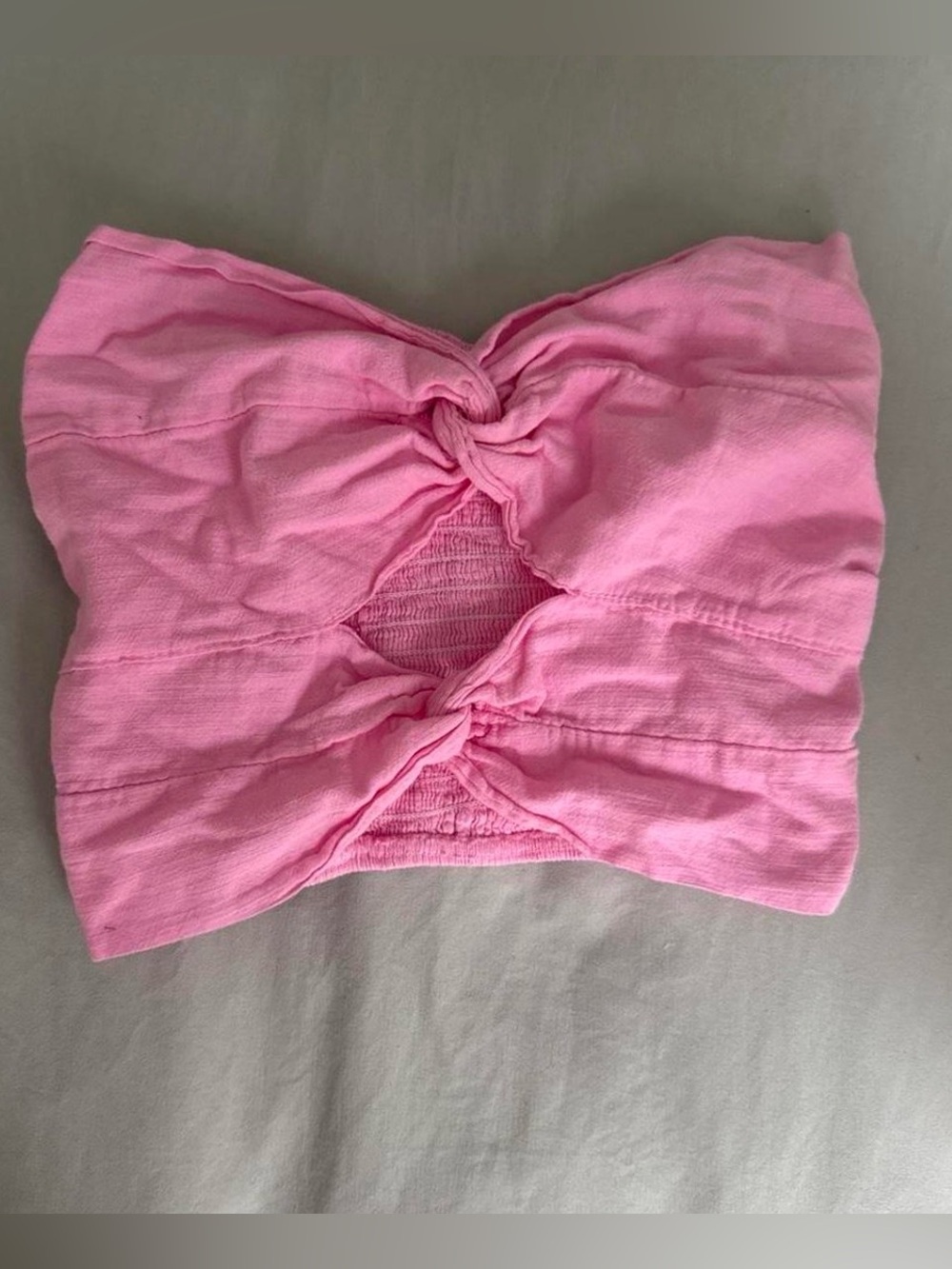 Island Gypsy pink crop top